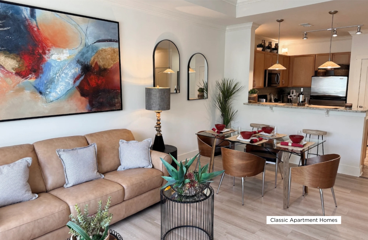 Living Room and Dining